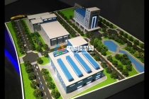 中國航天新一代運載火箭產業(yè)基地沙盤模型